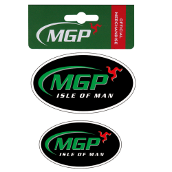 PACK OF 2 MGP LOGO STICKER H13-B